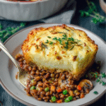 Vegan Shepherd’s Pie with Lentils & Mushrooms