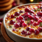 Baked Cranberry Cream Cheese Dip