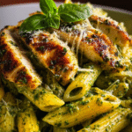 Basil Pesto Chicken Pasta