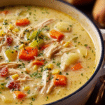 Cozy Chicken Pot Pie Soup