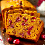 Cranberry Pumpkin Spice Loaf