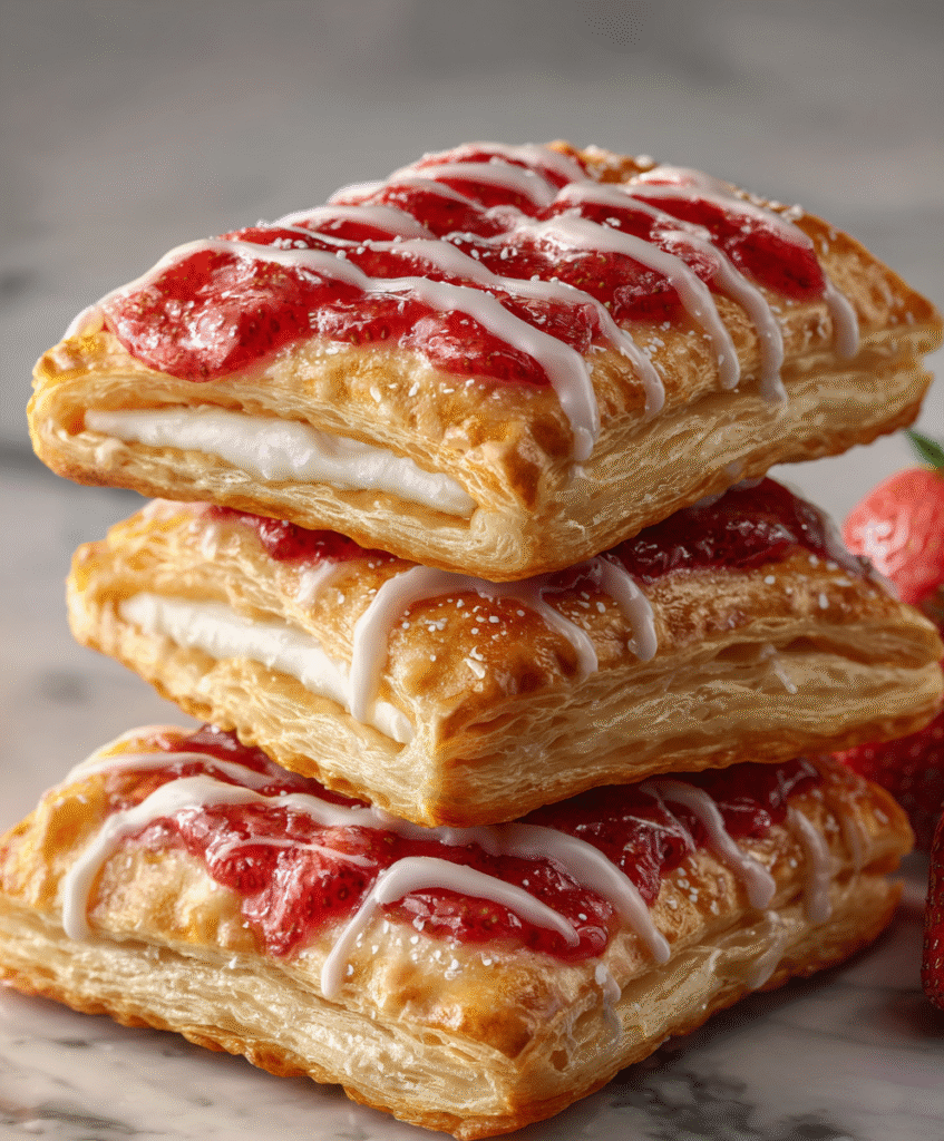 Easy Strawberry Cream Cheese Danish
