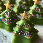 Elegant Fudge Christmas Trees
