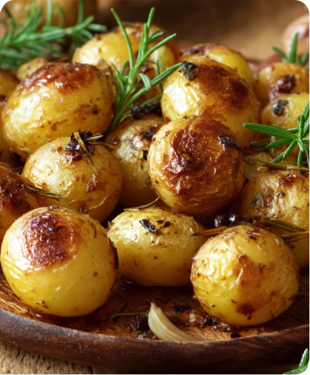 Garlic Rosemary Roasted Potatoes