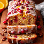 Glazed Orange Cranberry Bread