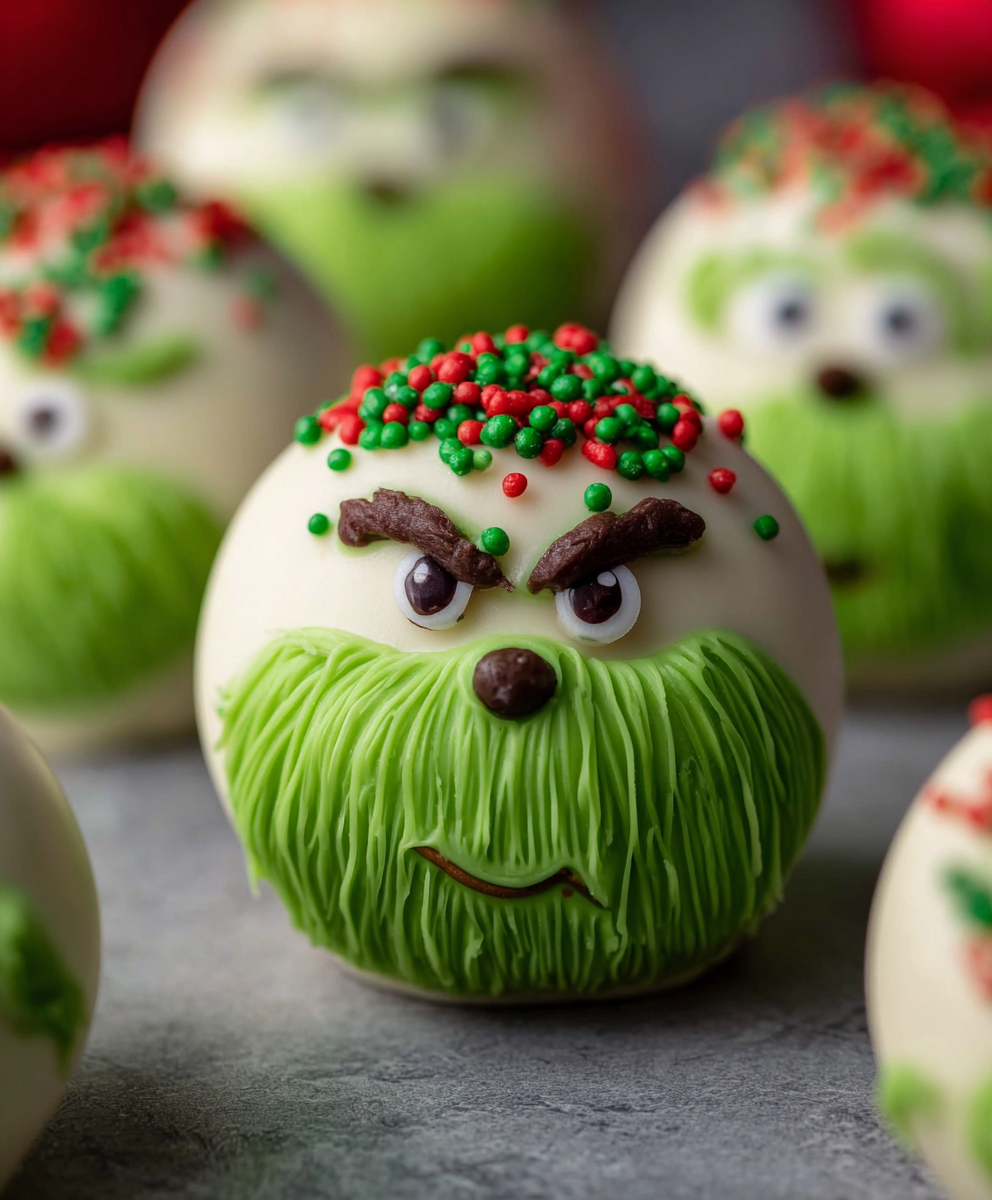 Grinch Oreo Balls (No-Bake, Easy & Festive)