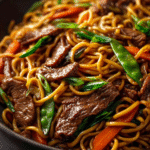 Hearty Beef Chow Mein