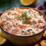 Irresistibly Creamy Lemon-Dill Salmon Dip