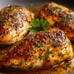 Juicy Garlic Butter Skillet Chicken