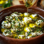 Mediterranean Feta Dipping Oil