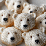 Polar Bear Buttercream Cookies