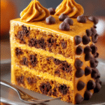 Pumpkin Chocolate Chip Layer Cake (Bakery-Style)