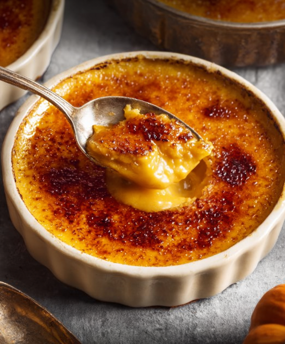 Silky Pumpkin Crème Brûlée