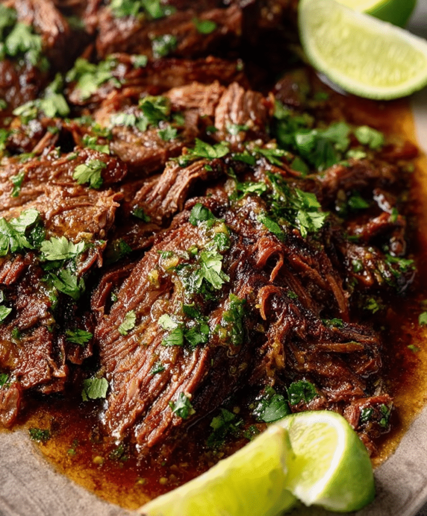 Slow Cooker Crockpot Carne Asada