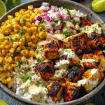 Street Corn Chicken Bowl
