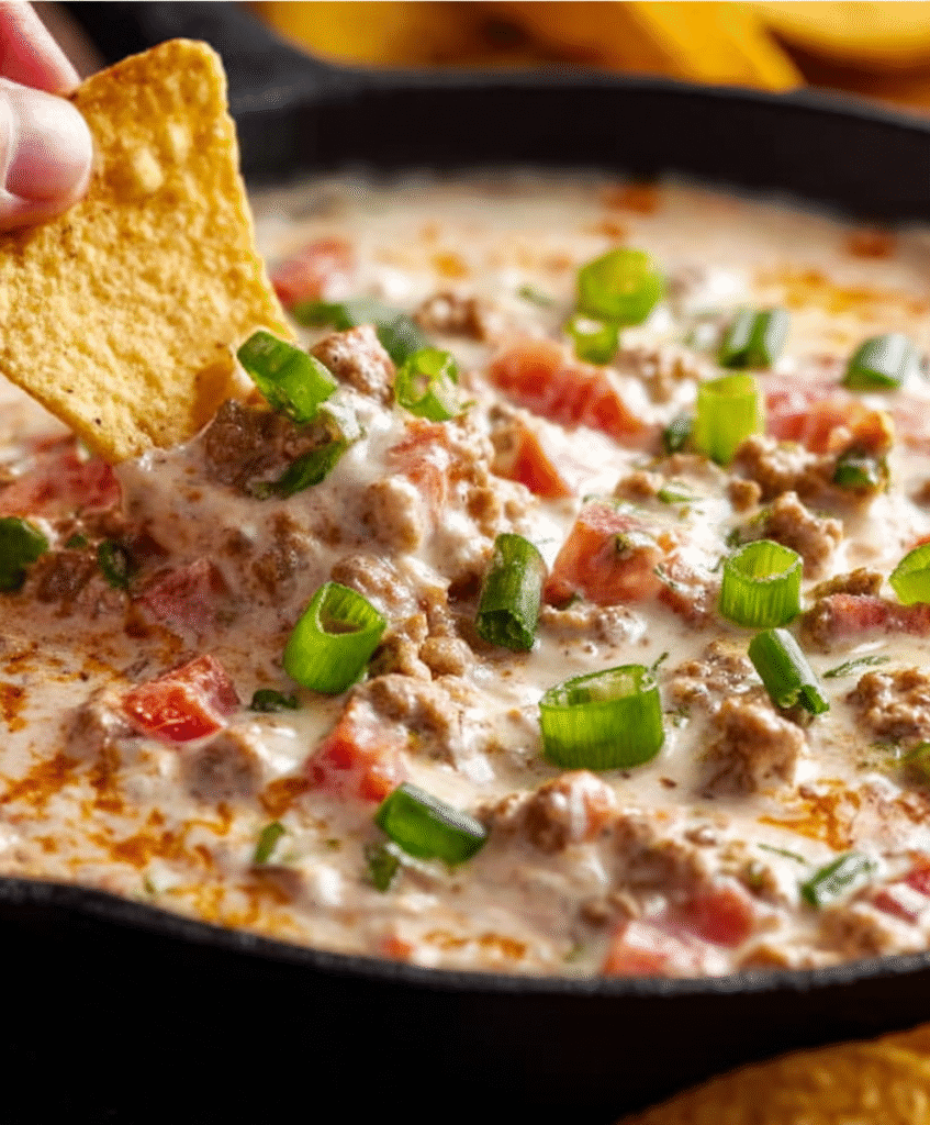 Ultra-Creamy Sausage Cheese Dip