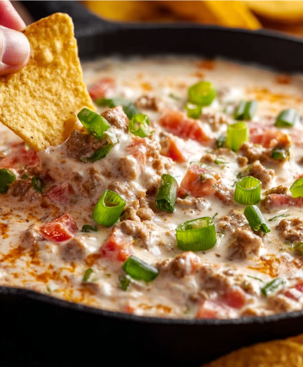 Ultra-Creamy Sausage Cheese Dip