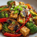 Umami Mushroom & Tofu Stir-Fry