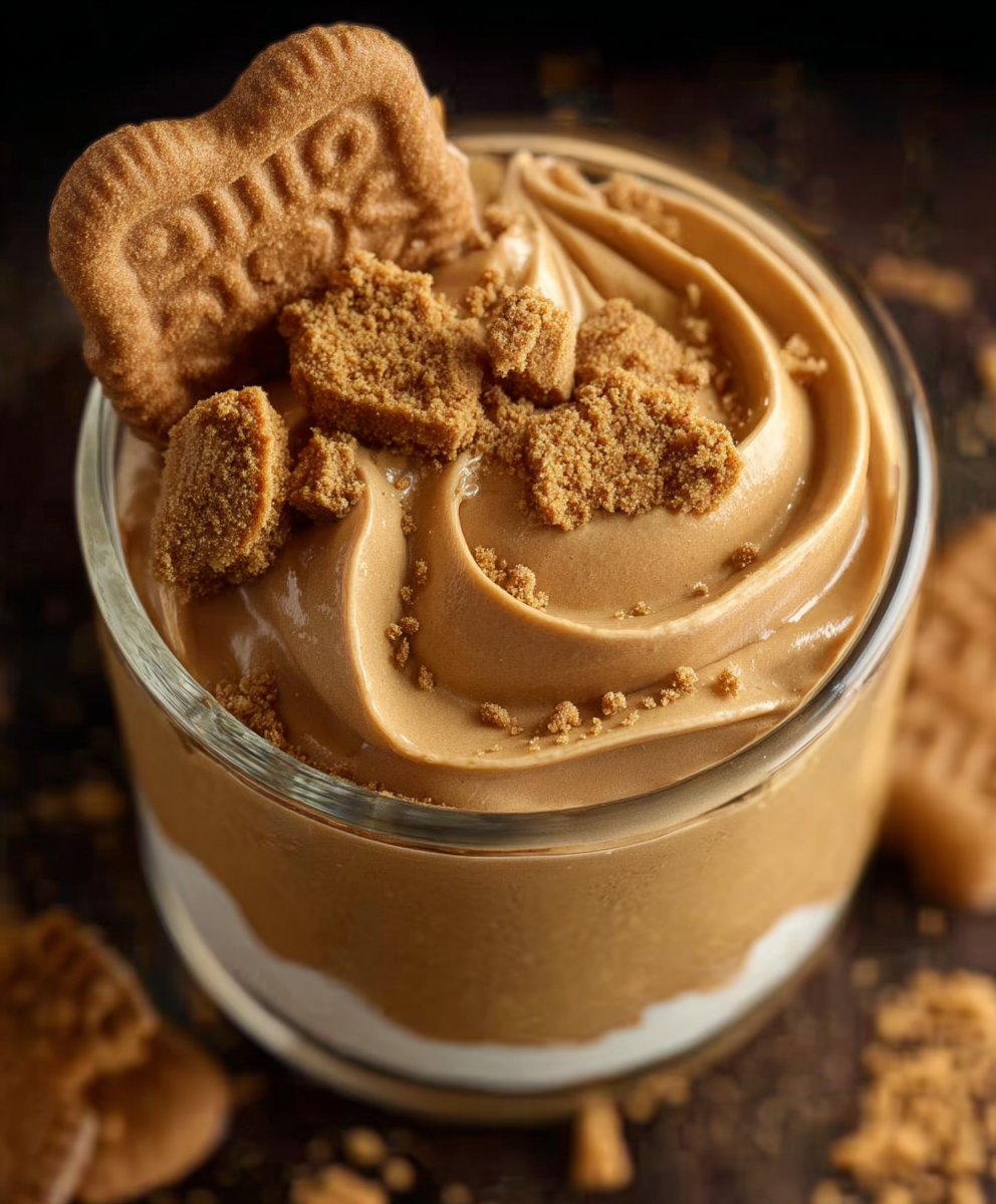 2-Ingredient Biscoff Mousse