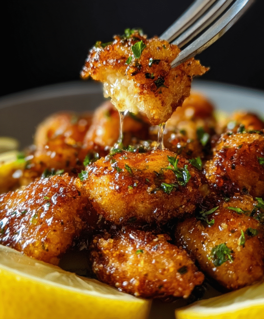Air Fryer Lemon Chicken Bites