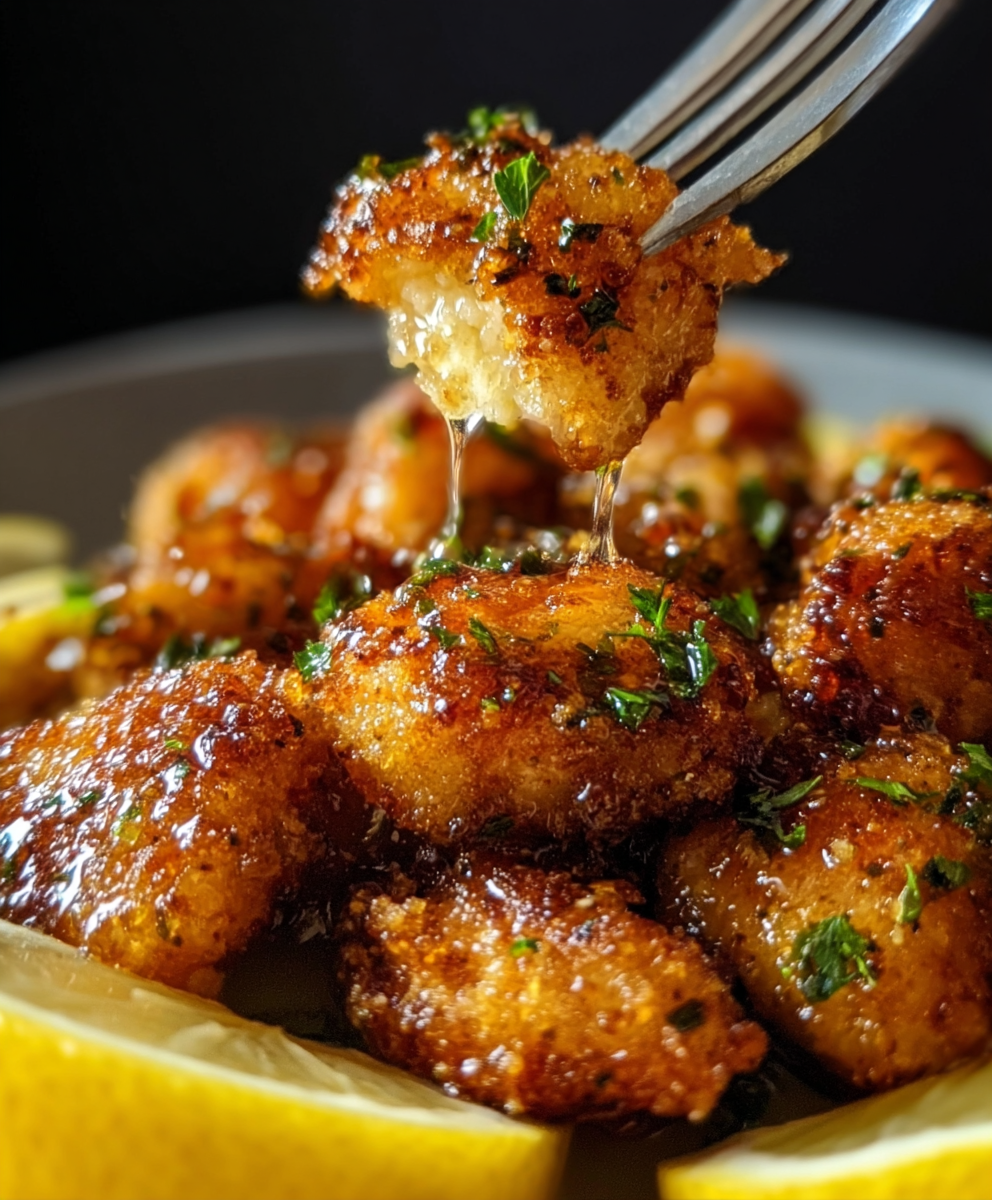 Air Fryer Lemon Chicken Bites