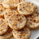Buttery Toffee Icebox Cookies