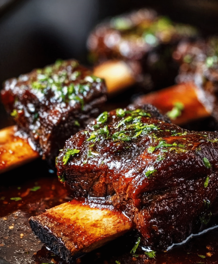 Caramelized Slow-Roast Asian Beef Short Ribs