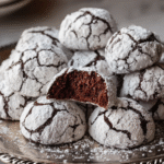 Chocolate Snowball Cookies