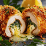Classic Chicken Kiev with Garlic Butter