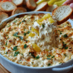 Creamy Banana Pepper Chicken Game Day Dip
