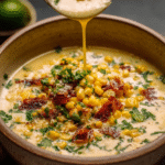 Creamy Mexican Street Corn Soup (Elote-Style)