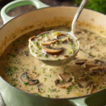 Creamy Mushroom & Celery Comfort Soup