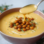 Creamy Smoked Gouda Cauliflower Soup