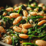 Garlicky Spinach & White Bean Power Bowl