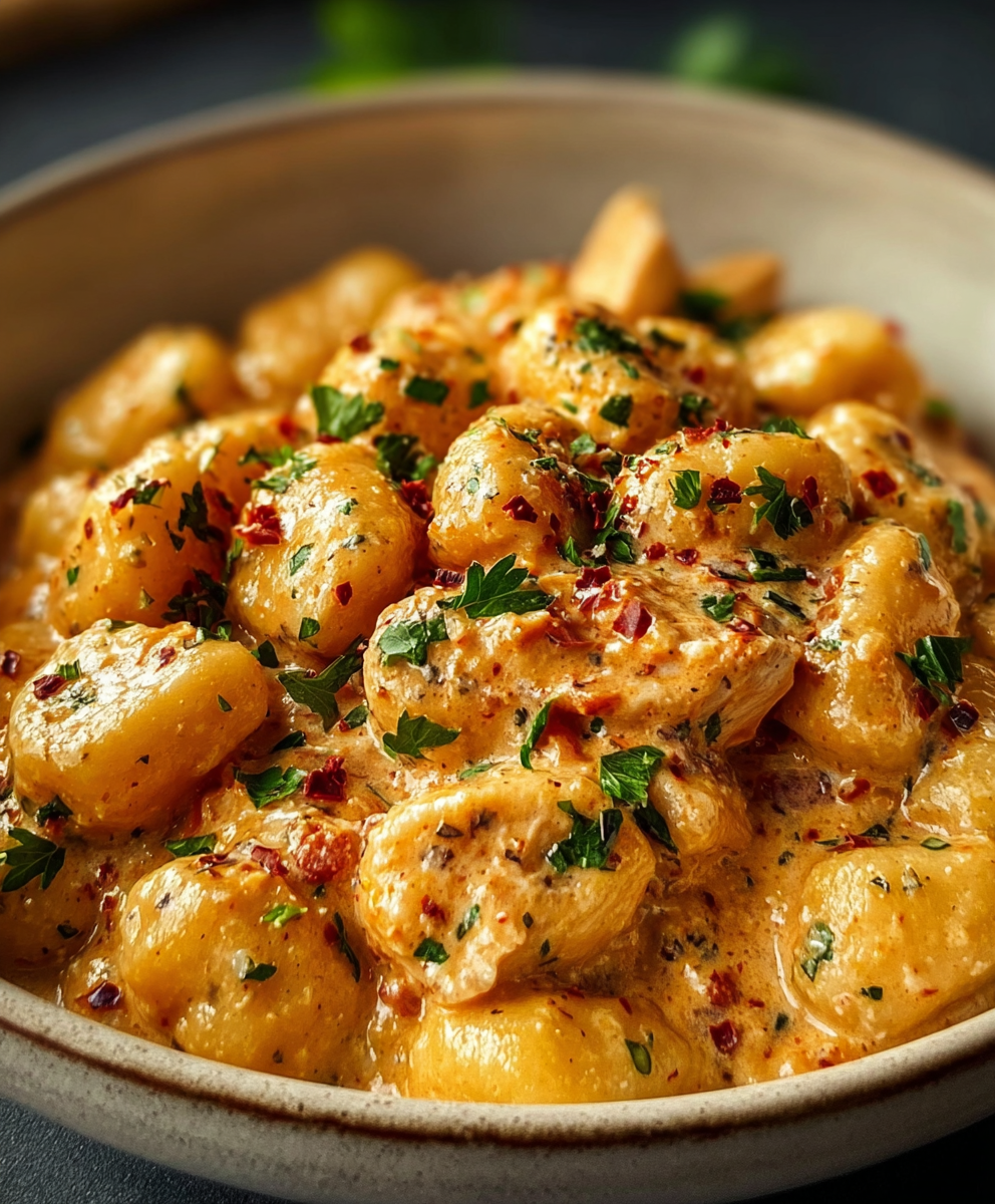 One-Pot Marry Me Chicken Gnocchi