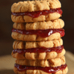 PB&J Peanut Butter Sandwich Cookies