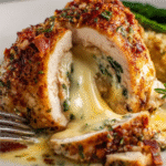 Ruth’s Chris–Style Cream Cheese Stuffed Chicken