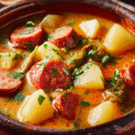 Spanish Potato & Chorizo Comfort Soup