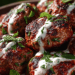 Spicy Armenian Beef Kefta with Creamy Duo