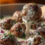 Turkish Meatballs in Creamy Yogurt Sauce