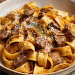 Velvety Chicken Liver Pappardelle