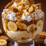 Caramel Biscoff Banana Pudding Bliss
