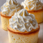 Cloud-Soft Japanese Cotton Cheesecake Cupcakes