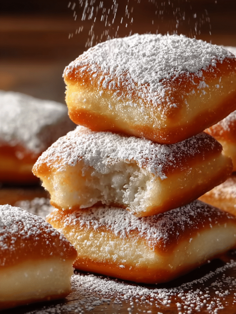 Cloud-Soft Vanilla French Beignets