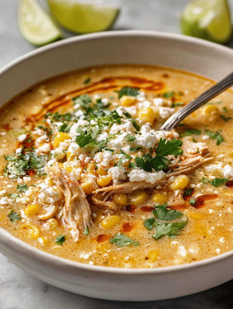 Creamy Elote Comfort Soup