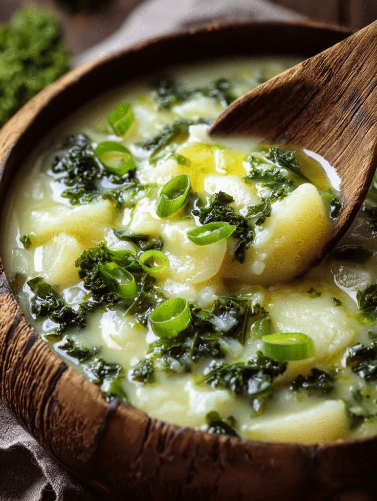 Creamy Irish Colcannon Comfort Soup