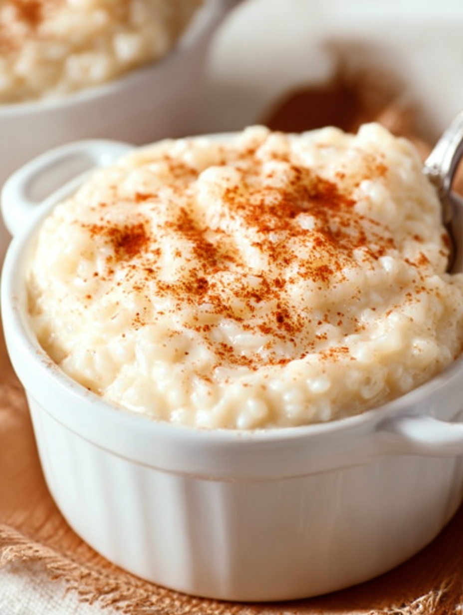 Creamy Kozy-Style Classic Rice Pudding