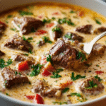 Creamy Philly Cheesesteak Bowl