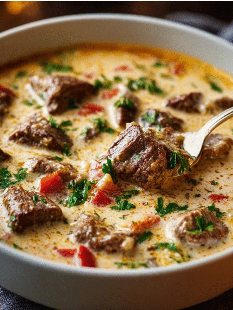 Creamy Philly Cheesesteak Bowl