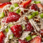 Creamy Strawberry Poppy Seed Chicken Salad